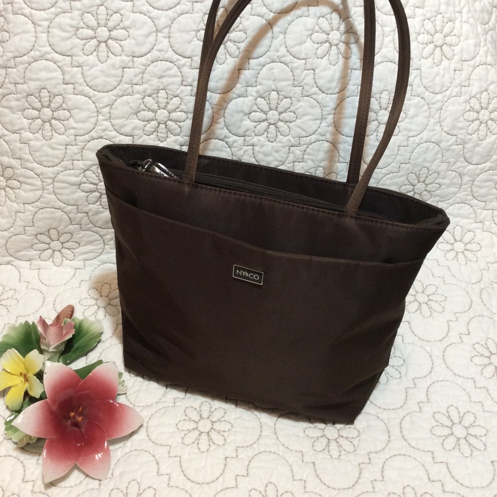 New York  & Co brown nylon bag